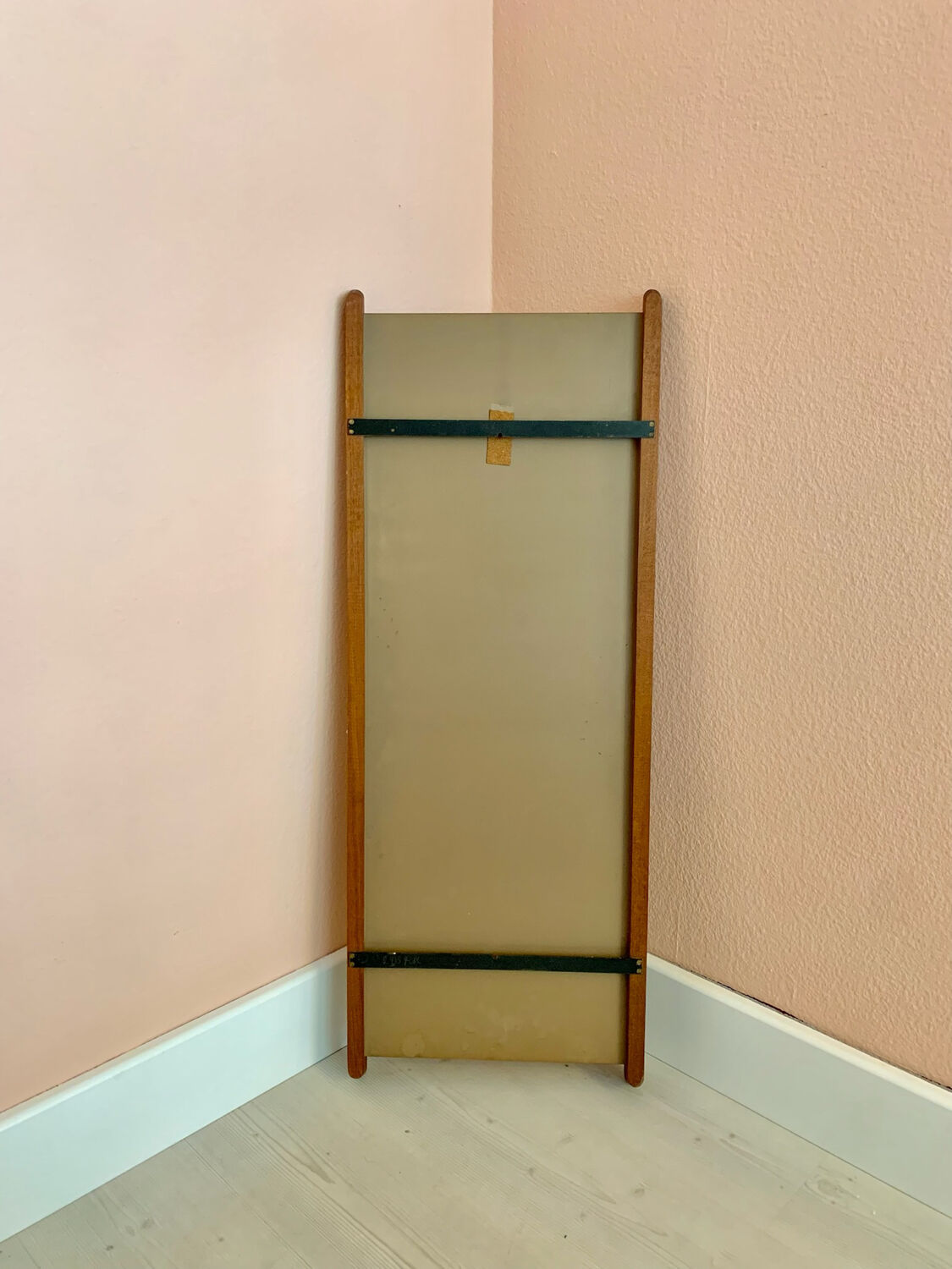 Danish teak mirror by Kai Kristiansen for Kjersgaard 1960s