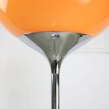 Space Age Orange Flash Floor Lamp from Guzzini, 70s
