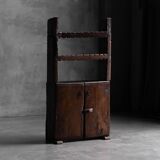 Antique Art Populaire Cabinet, France, 19th Century