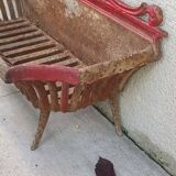 Jardinière en fonte ancienne