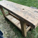 wooden workbench
