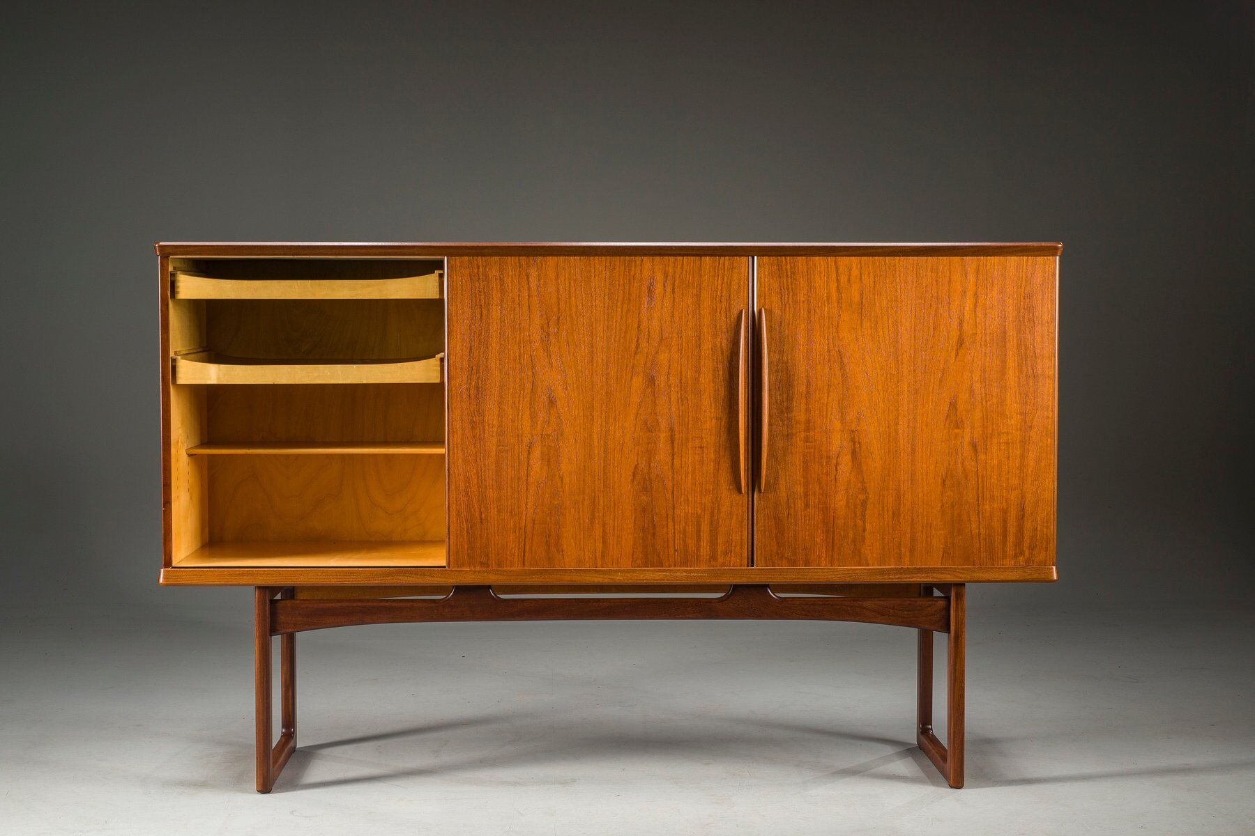 Danish teak sideboard by Arne Vodder for Vamo Sønderborg, 1960s