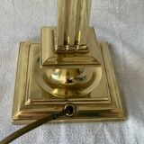 Lucien Gau's gilded bronze water bottle lamp Directoire style, 20th century
