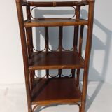 Rattan shelf