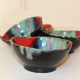 4 ceramic cups from Vallauris