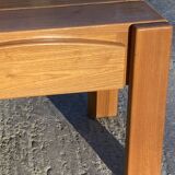 Regain / chapo Chevet en orme massif  1 tiroir en ceinture 1980 Signé