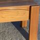 Regain / Chapo Bedside table in solid elm with 1 drawer in the apron, 1980, Signed