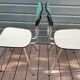Pair of formica chairs