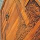 Buffet art déco plateau marbre, meuble vaisselier ancien