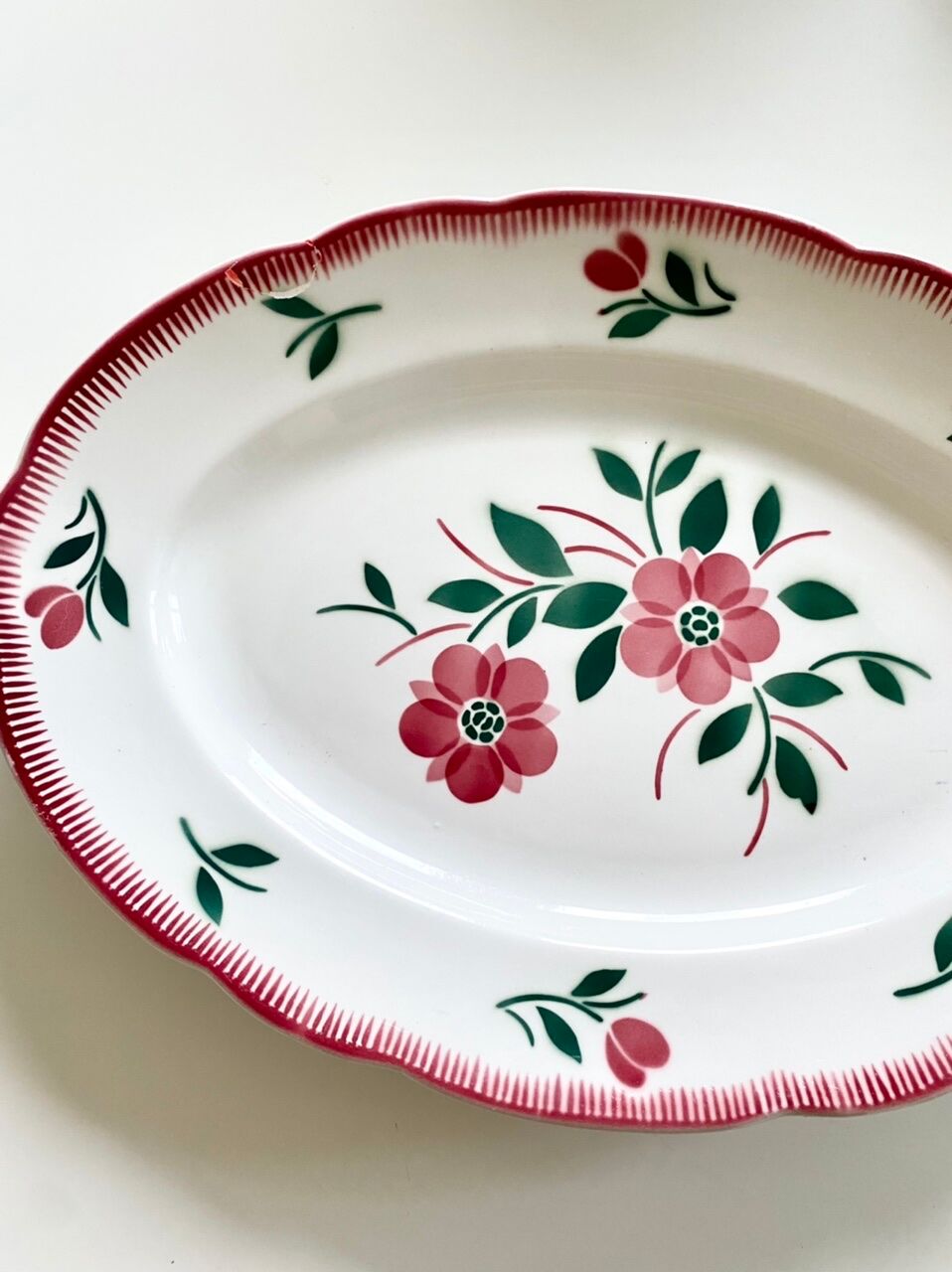 Flat oval badonviller