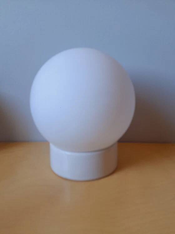 Ceramic and opaline wall light