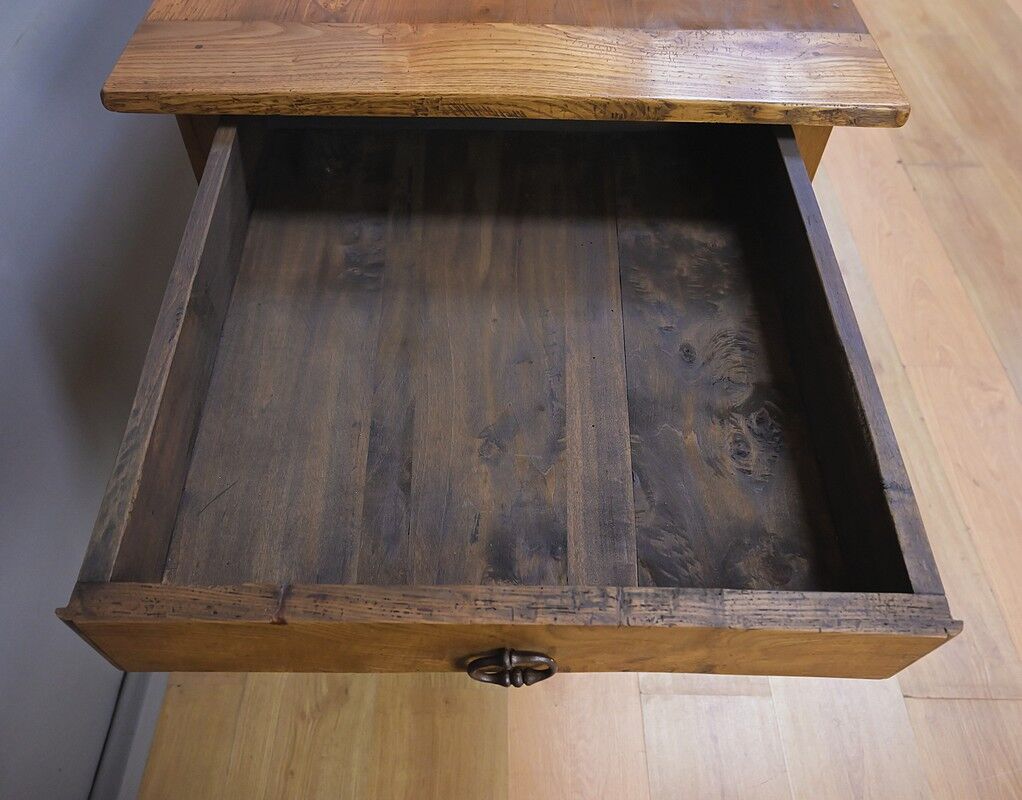 Table de ferme en frêne et chêne – 2ème partie XIXe