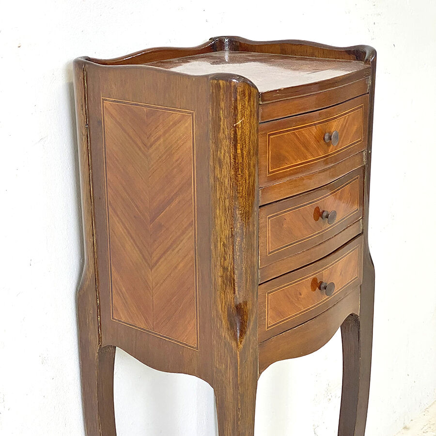 Bedside table Louis XV style