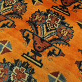 Tapis persan antique fait main de tribu d’Afshar 114x243cm
