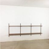 Kai Kristiansen teak shelves, Feldballes Mobelfabrick 1950