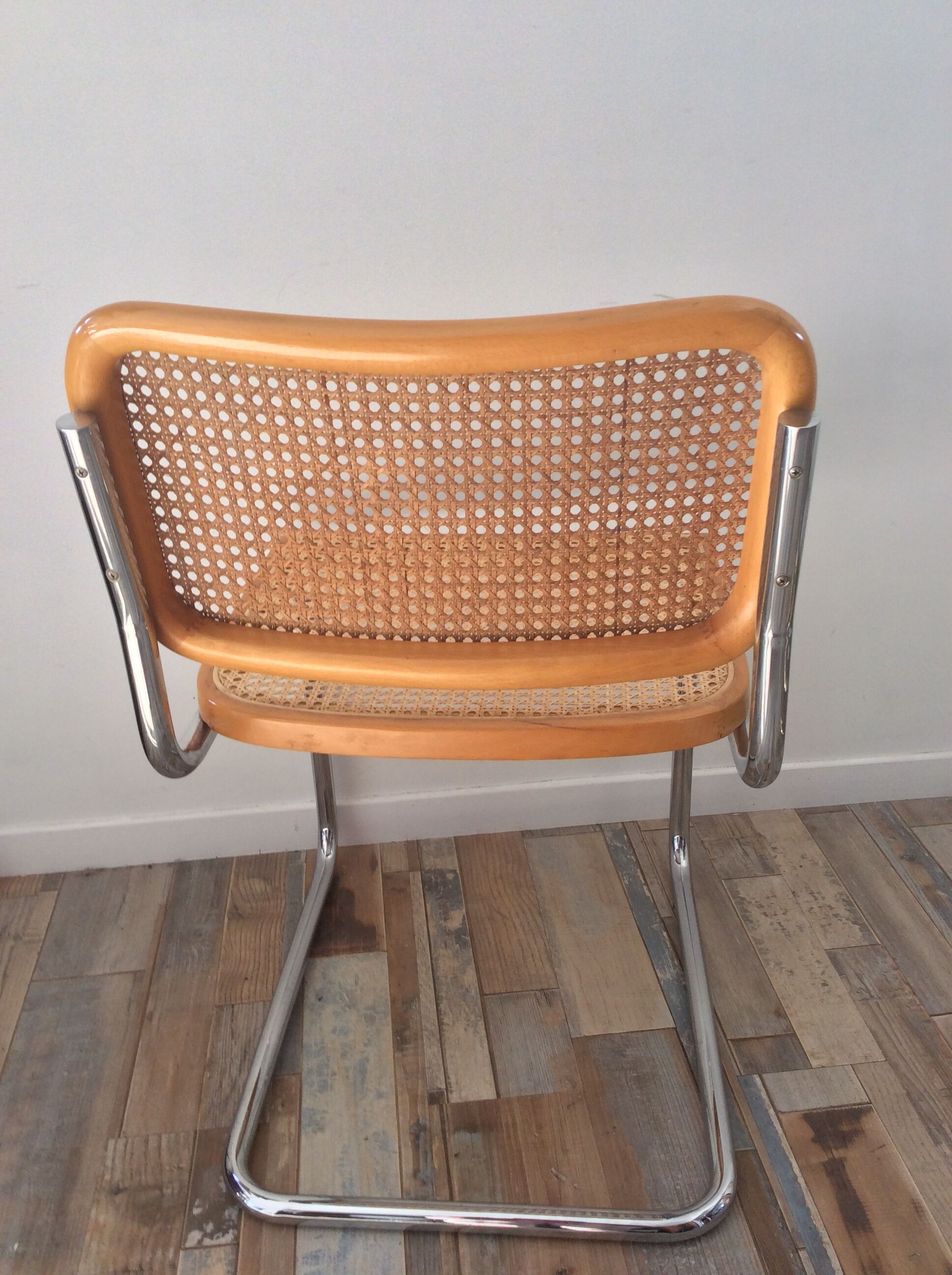 Chair Marcel Breuer Cesca B32 edition Gavina