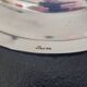Christofle - Round service plate model Crossed Ribbons - in silver-plated metal