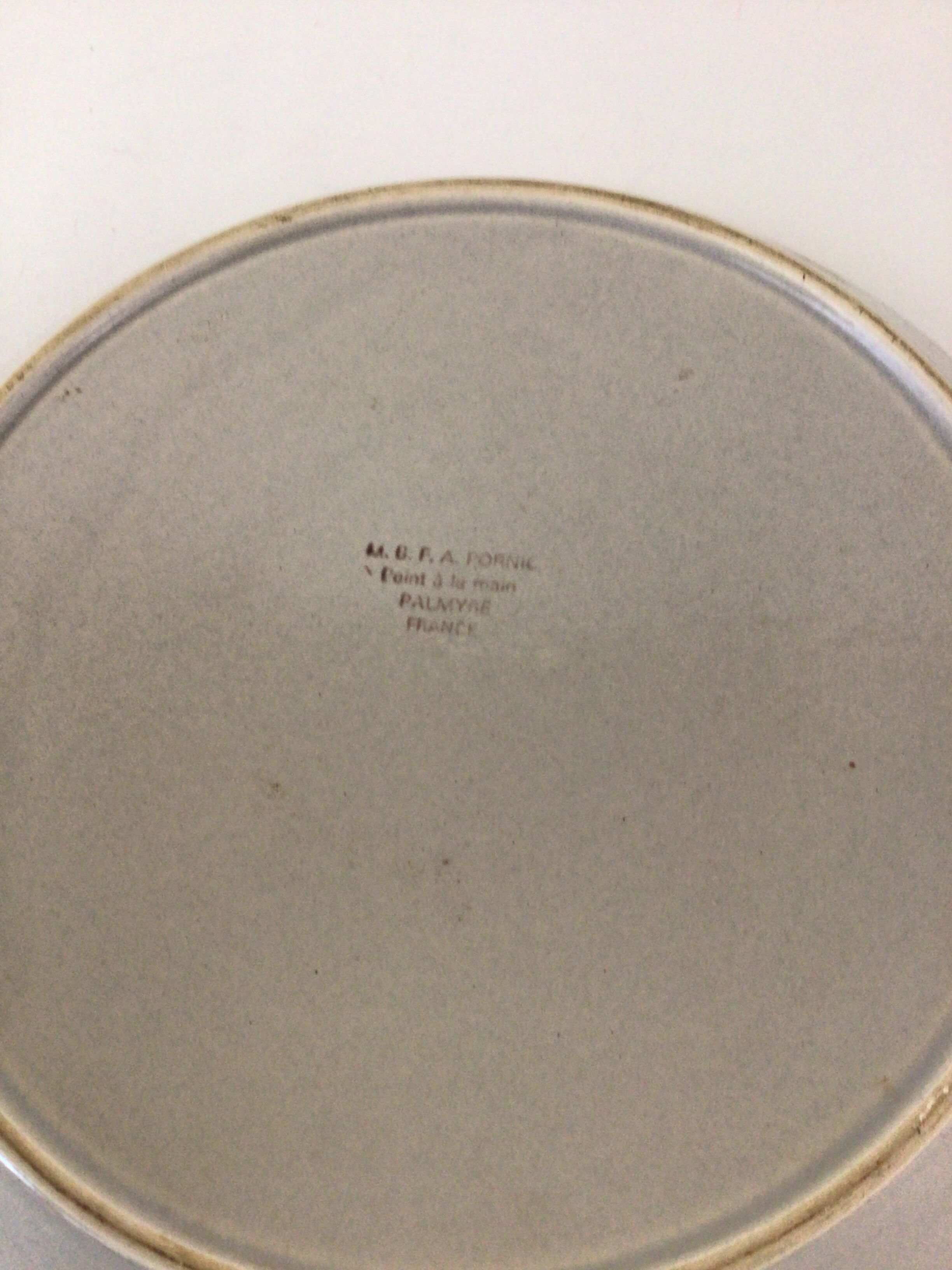 Ceramic dish Pornic model Palmyra, 1970 ́s