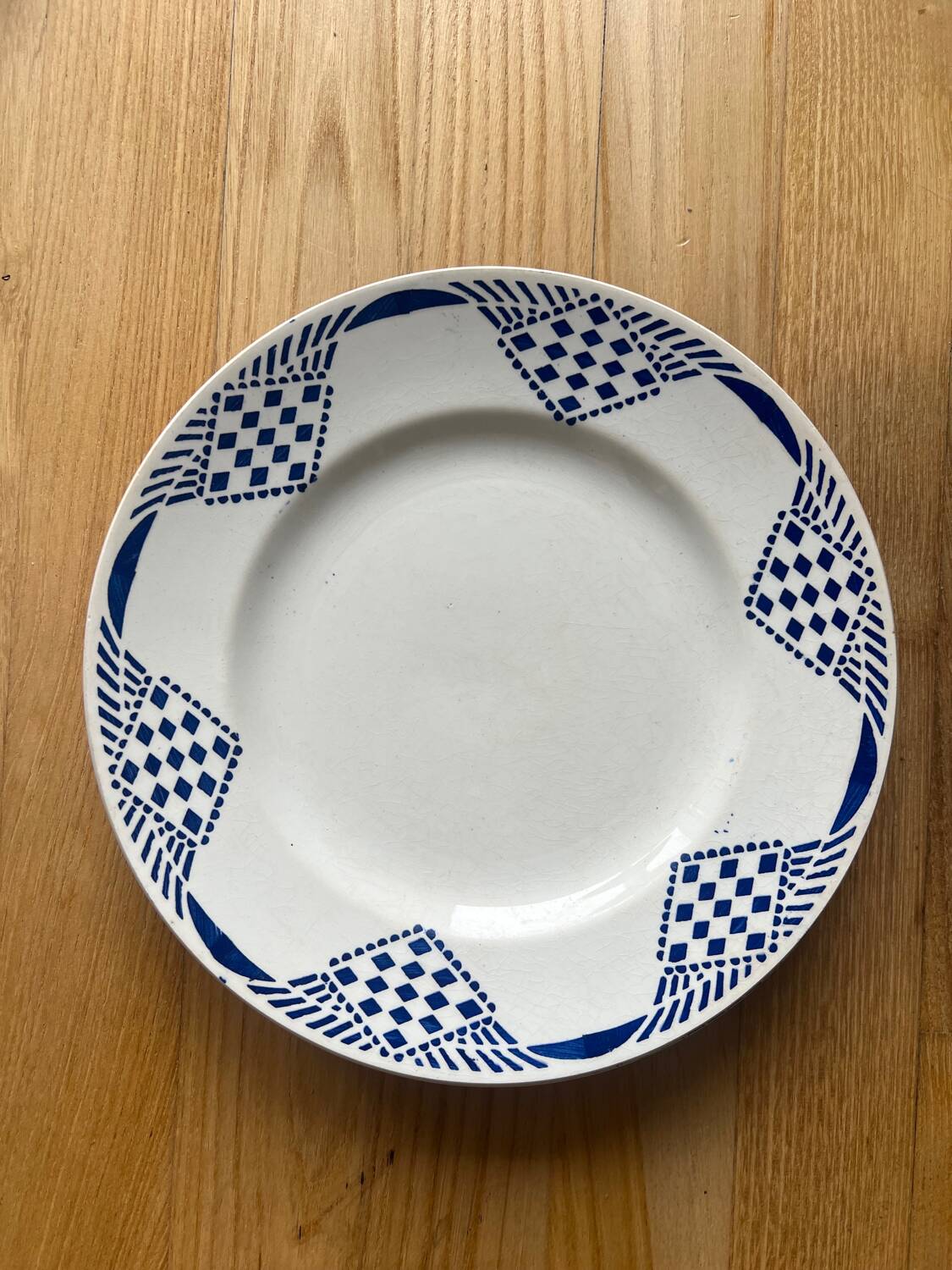 Mismatched dinner plates