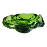 🌿 Radiant green Murano tray – vintage 70s 🌿