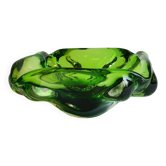 🌿 Radiant green Murano tray – vintage 70s 🌿
