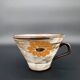 Pair of vintage 70s stoneware cups – matcha or coffee