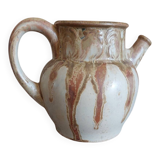 Ceramic pitcher signed Denbac, 1930