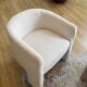 Sheep wool armchair Xastru