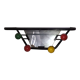 Coat rack cloakroom balls 60s