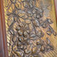 Art Nouveau floral painting circa 1900, unsigned
