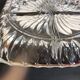 Old 4-compartment dish, servant, very thick glass vintage