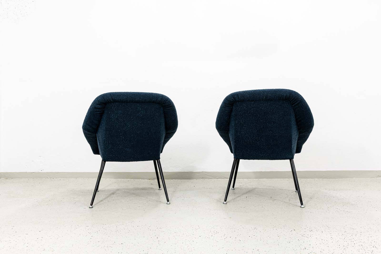 Space age Köln1, VEB Sitzmöbelwerke, Germany, 1970s, set of 2