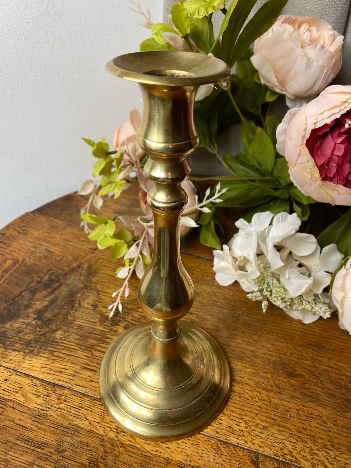 Brass candle holder