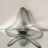Sculptural Holmegaard bowl by Per Lutken, 1950