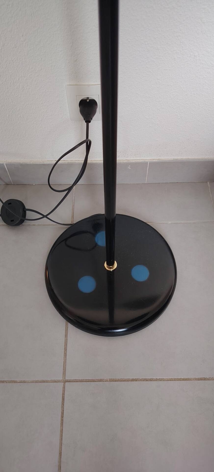 Vintage floor lamp double lighting