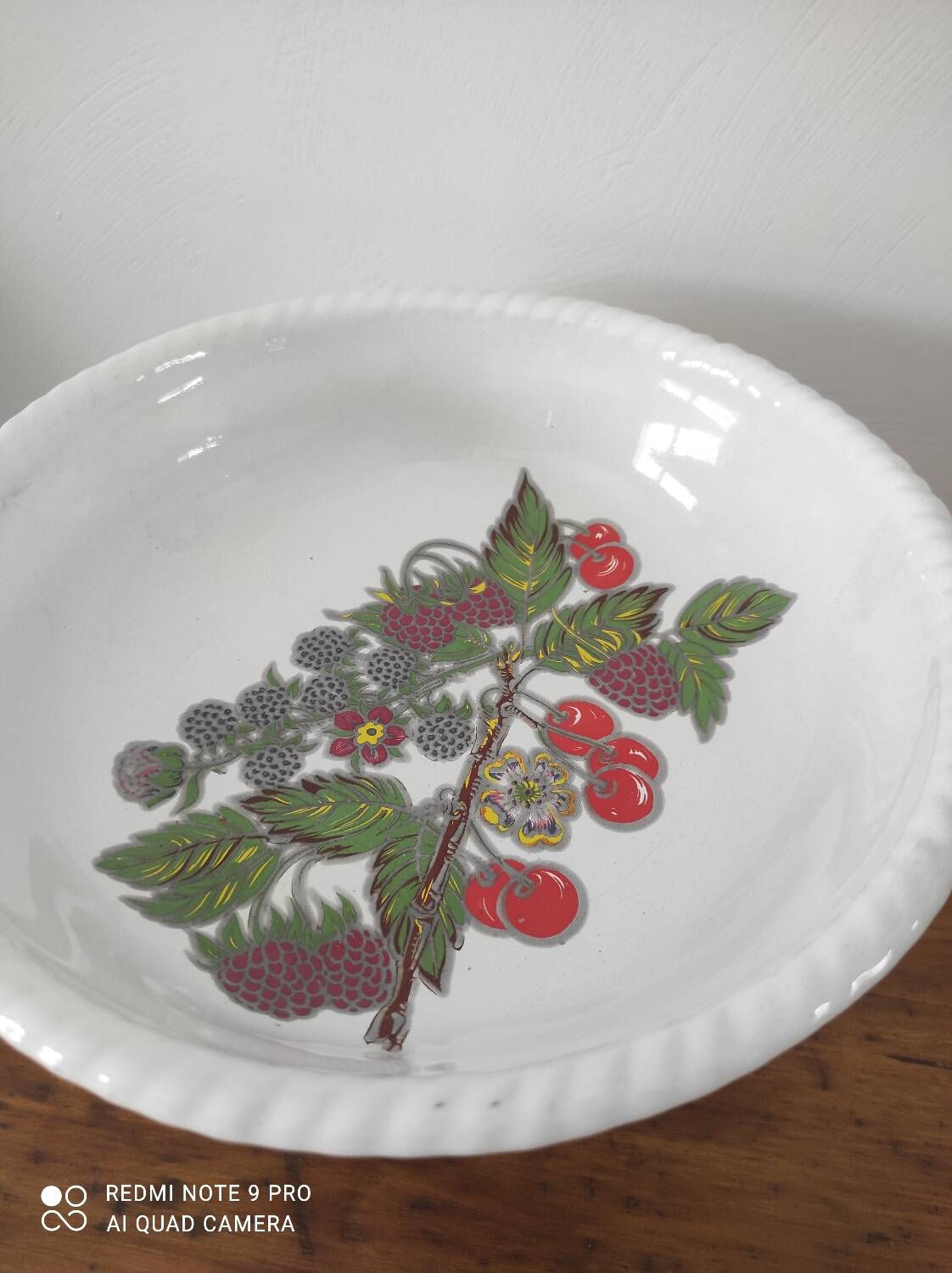 Vintage ceramic compotier