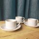 3 sets of Schonwald porcelain coffee cups and saucers