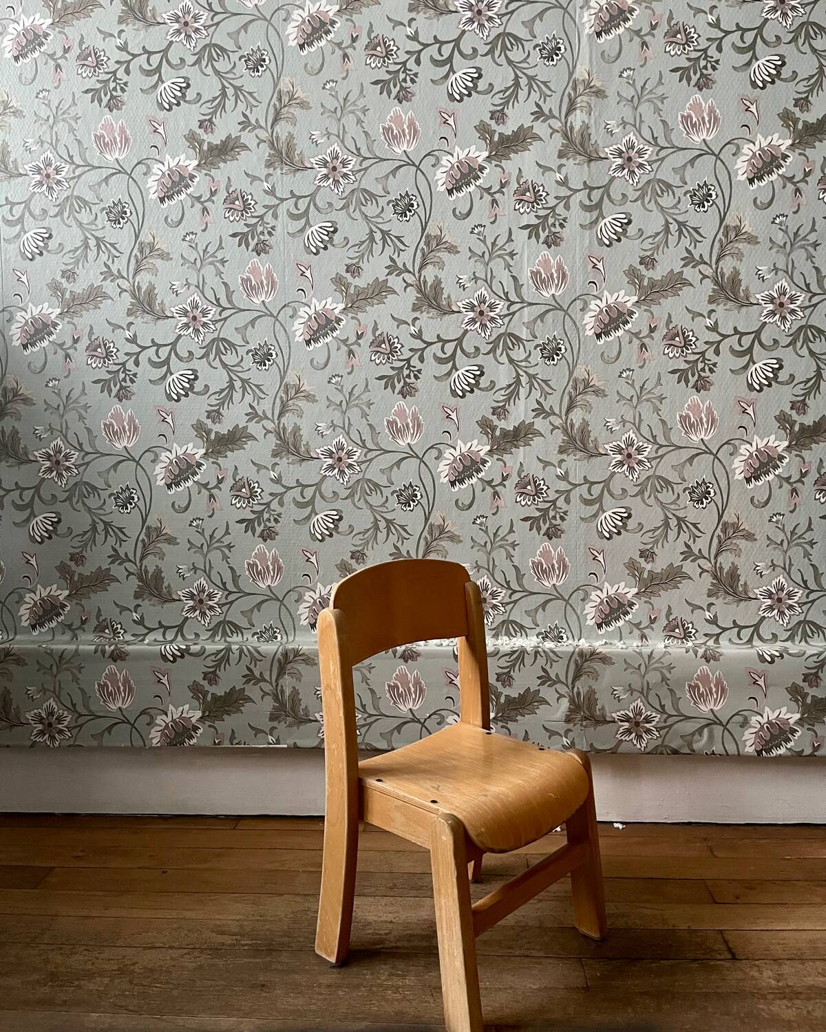 70s children's school chair