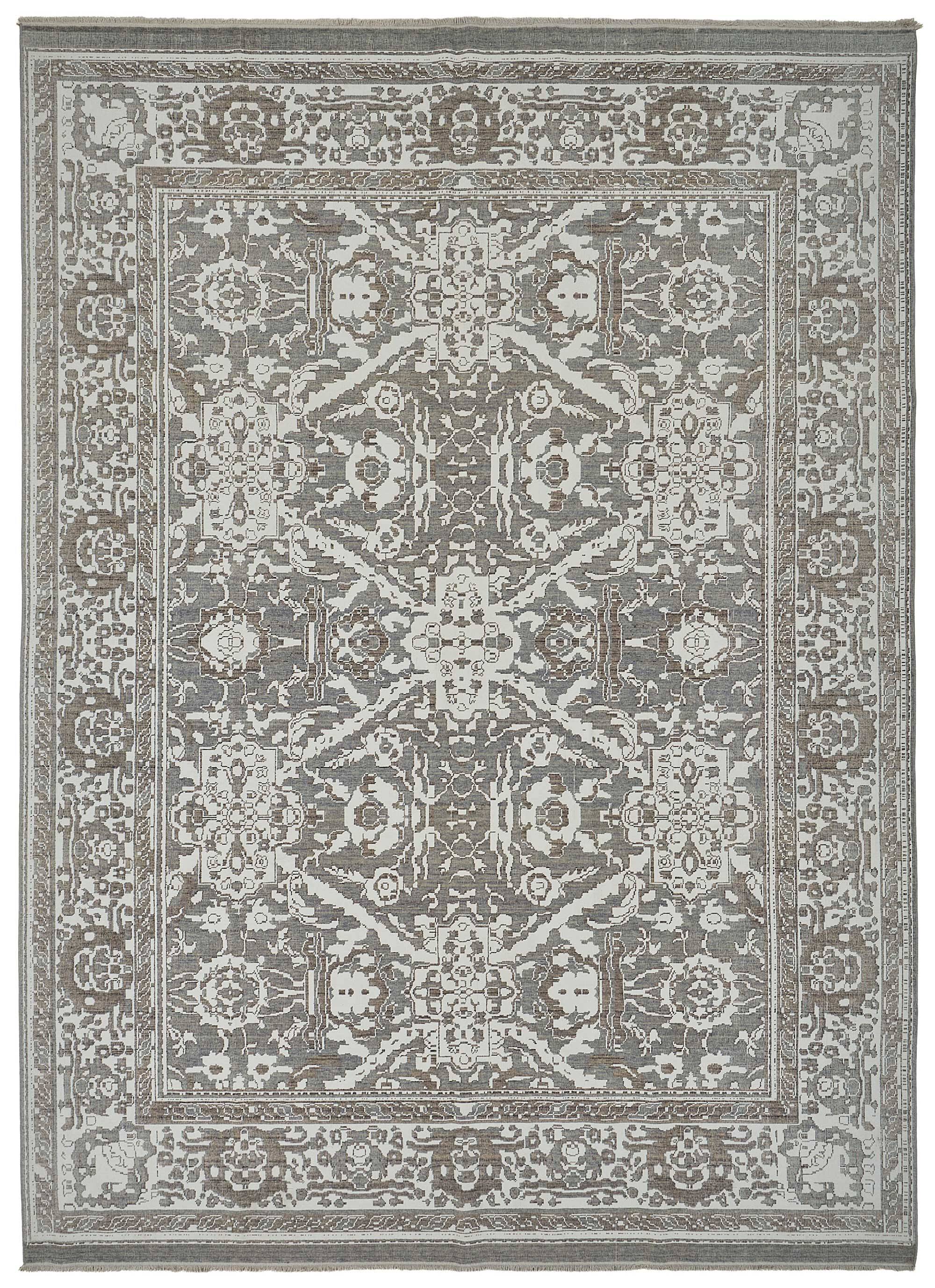 Turkish Handcrafted Loom Oushak Rug 281 cm x 398 cm