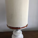 Chrome ceramic lamp 1970