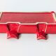 Mid-century ceramic brutalist ashtray catchall fat lava