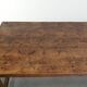 French antique farmhouse dining table from the 19th century of pine wood