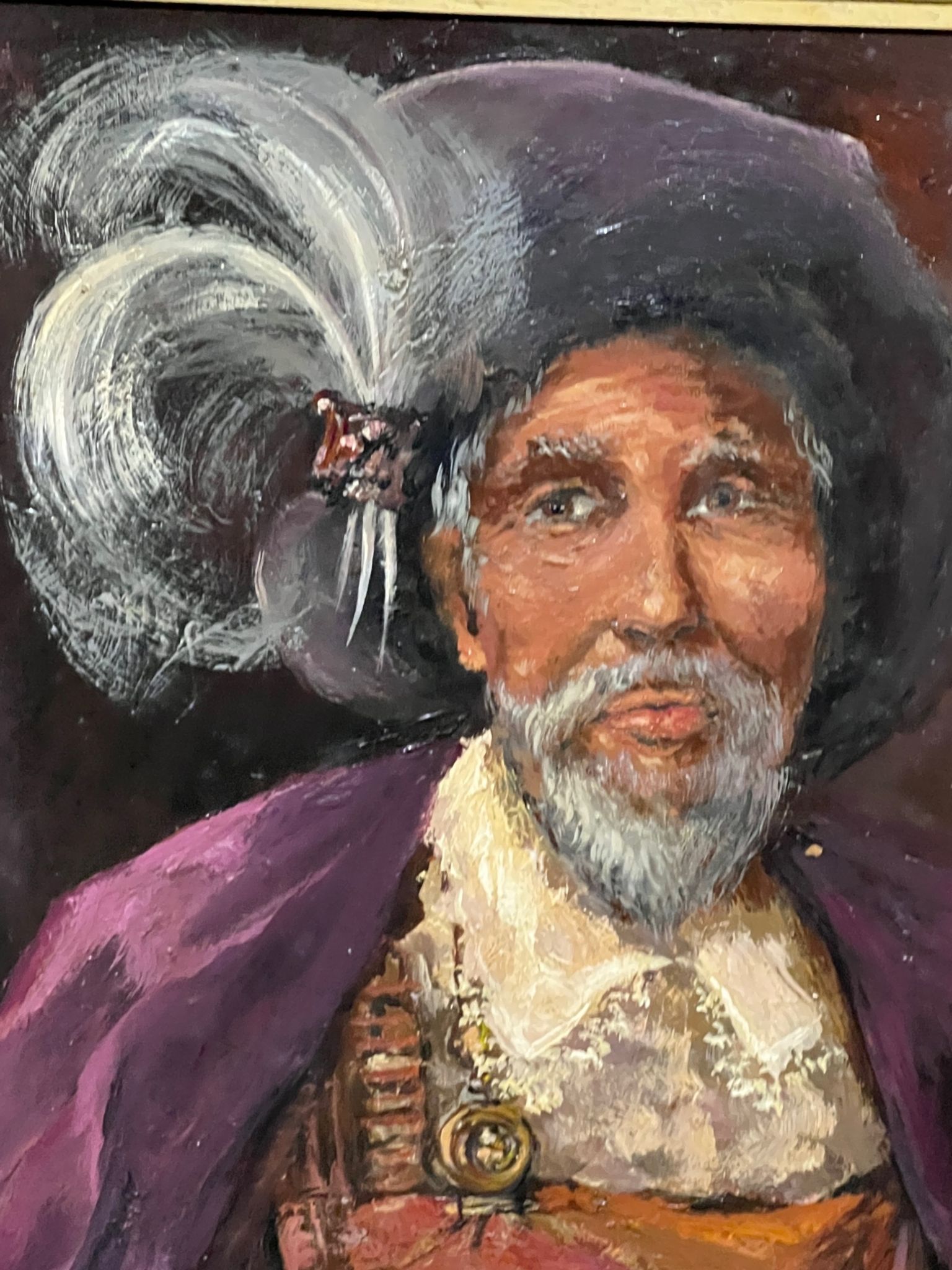 J. Lockers. Portrait of a Spanish knight. Oil on panel.