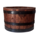 Old oak and wrought iron pot 1900/1920