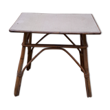 Table en rotin