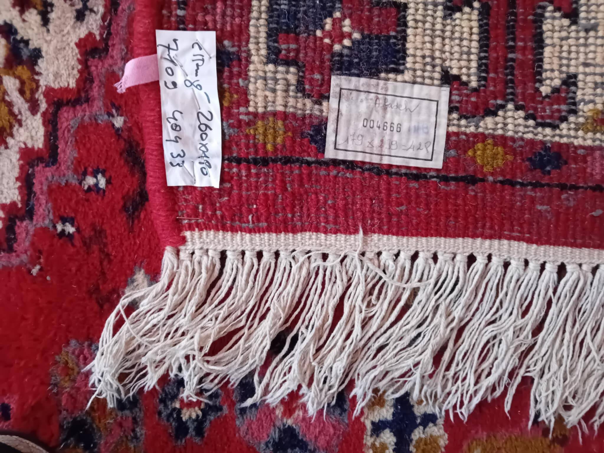 Handmade Indo Abadeh Rug 239x179cm