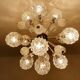 Large Sputnik glass pendant lamp, 1970s