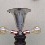 Vintage art deco design floor lamp in the style of Charles Dudouyt