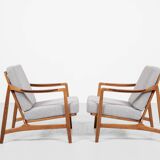 Midcentury Danish sofa set in oak and teak by Tove & Edvard Kindt-Larsen for France & Daverkosen - w