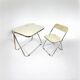 'Platone' Desk & 'Plia' Chair by Giancarlo Piretti for Anonima Castelli